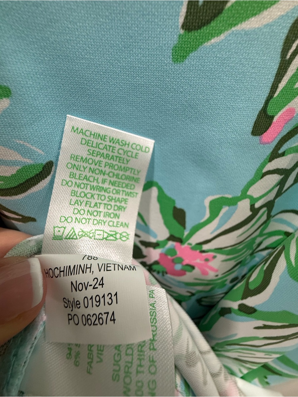 Lilly Pulitzer Deena Mint Green Floral Midi Dress Retail $238 - Picture 9 of 13